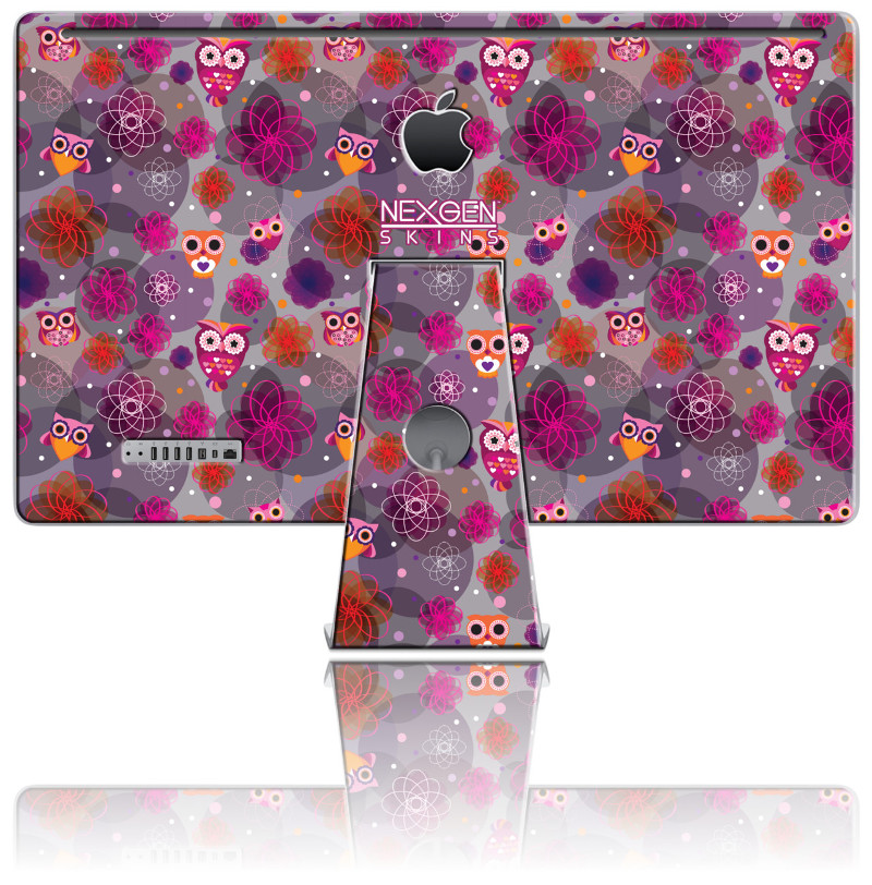 Nexgen Skins - Zestaw skórek na obudowę z efektem 3D iMac 27" (Owlettes 3D)