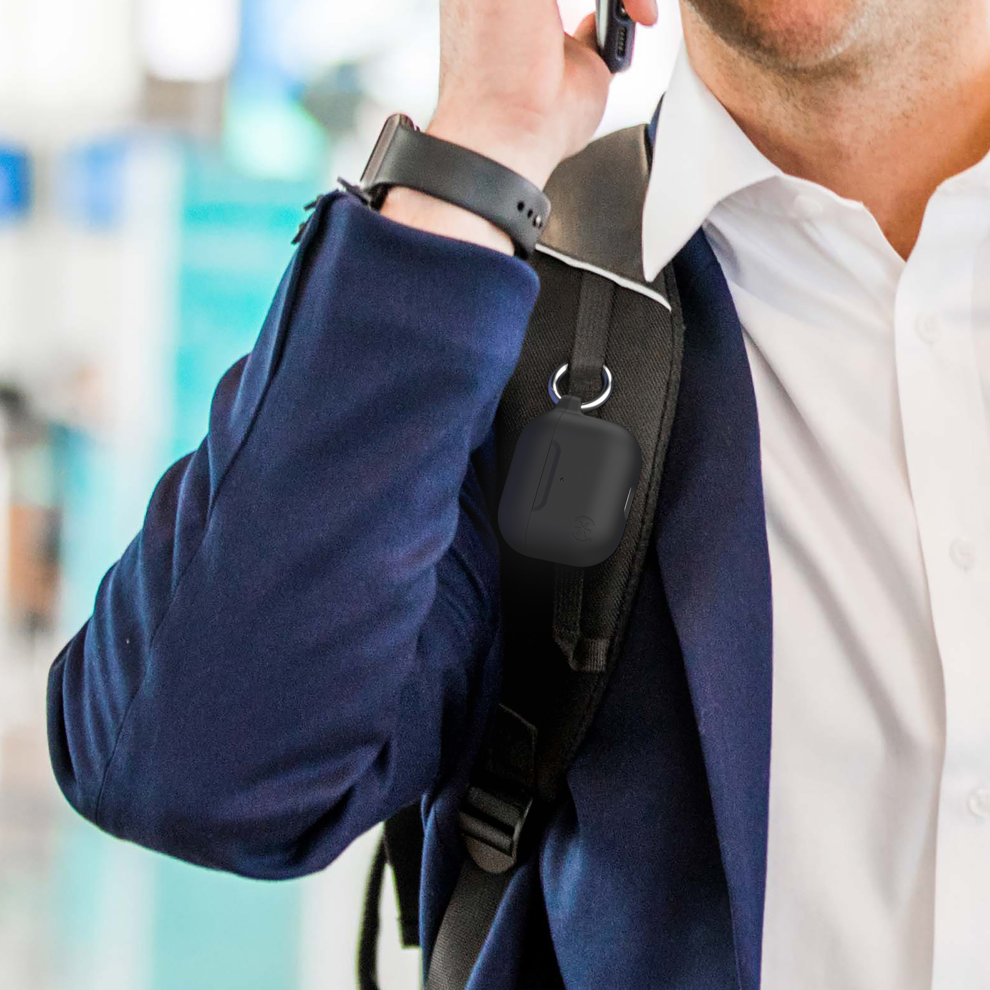 Speck Presidio - Etui Apple AirPods 3 z ochroną antybakteryjną Microban (Black)