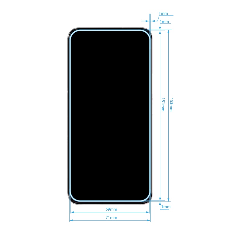 Crong 7D Nano Flexible Glass - Szkło hybrydowe 9H na cały ekran Samsung Galaxy S22+