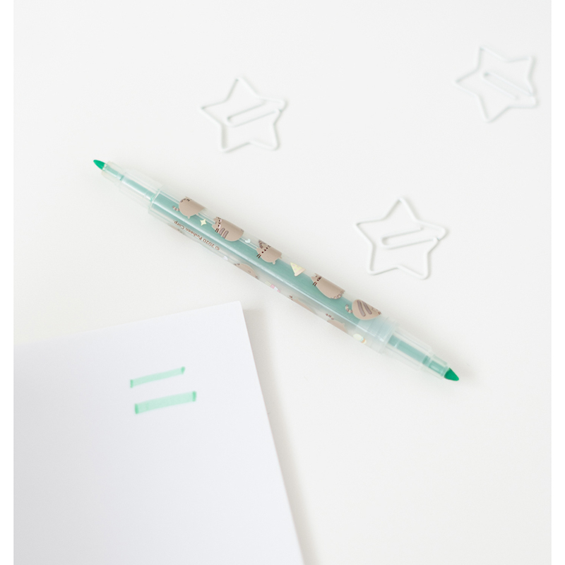 Pusheen - Foodie collection, dwustronne markery / pisaki, zestaw 4 szt