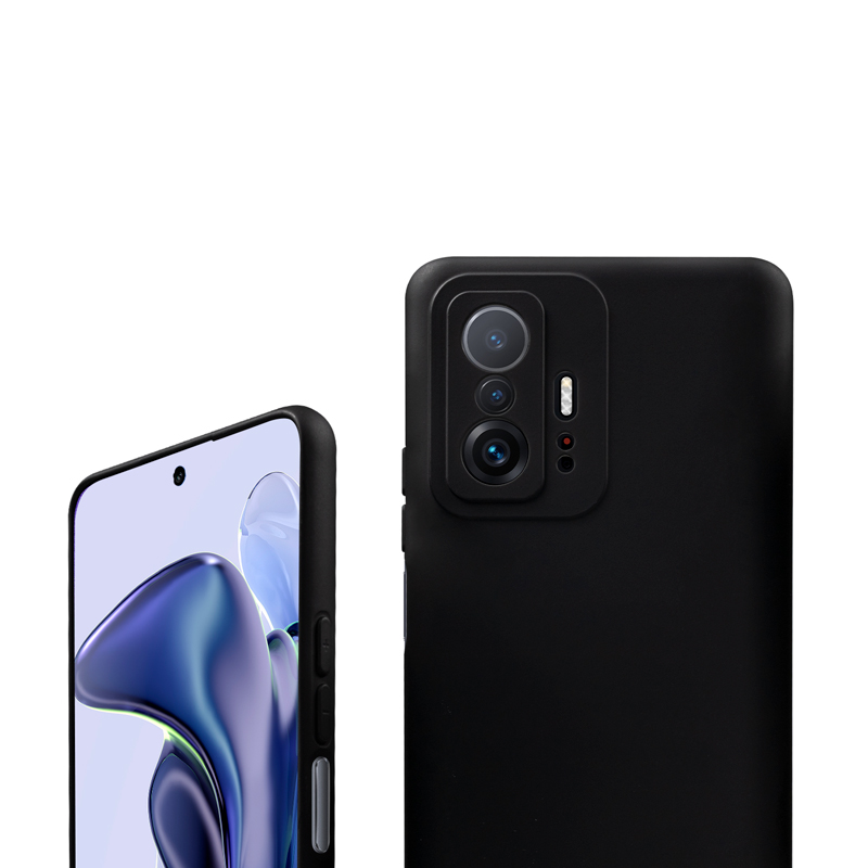 Crong Color Cover - Etui Xiaomi 11T 5G (czarny)
