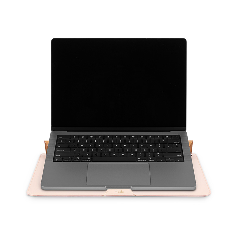 Moshi Muse 14" 3-in-1 Slim - Pokrowiec MacBook Pro 14" (M4/M3/M2/M1/2024-2021) (Luna Pink)