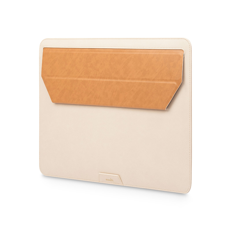 Moshi Muse 14" 3-in-1 Slim - Pokrowiec MacBook Pro 14" (M4/M3/M2/M1/2024-2021) (Seashell White)