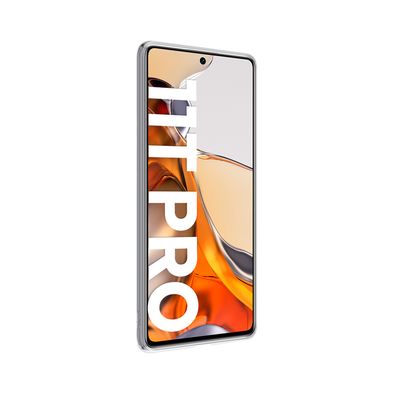 Crong Crystal Slim Cover - Etui Xiaomi 11T Pro (przezroczysty)