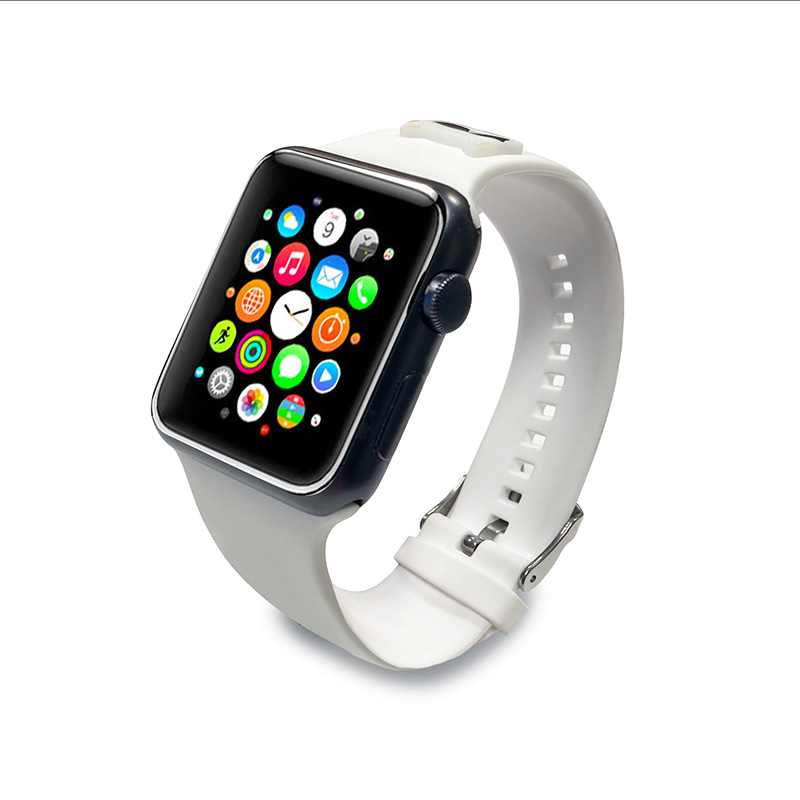 Karl Lagerfeld Silicone Choupette Head – Pasek do Apple Watch 38/40/41 mm (biały)
