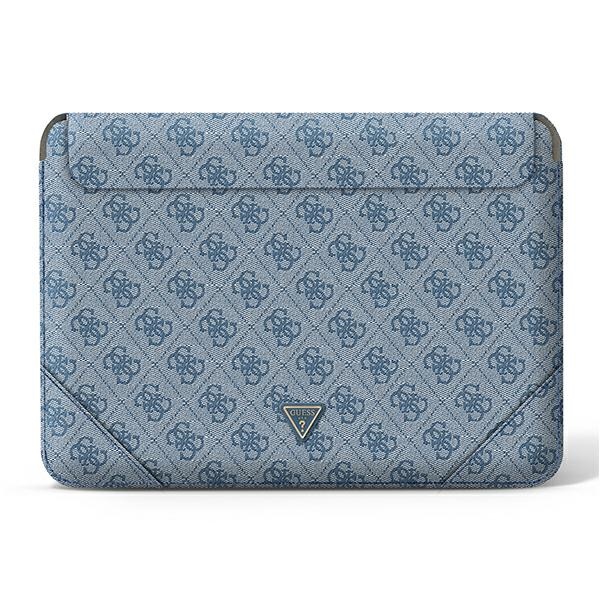 Guess 4G Uptown Triangle Logo Sleeve - Etui na notebooka 13" / 14" (niebieski)