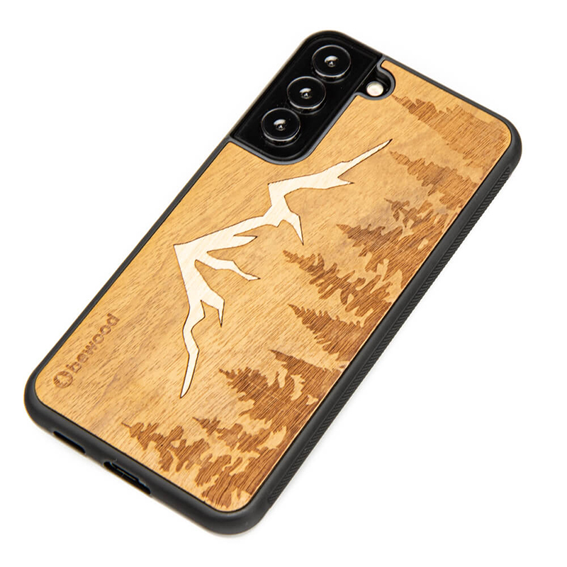 Bewood Góry Imbuia – Etui do Samsung Galaxy S22 Plus
