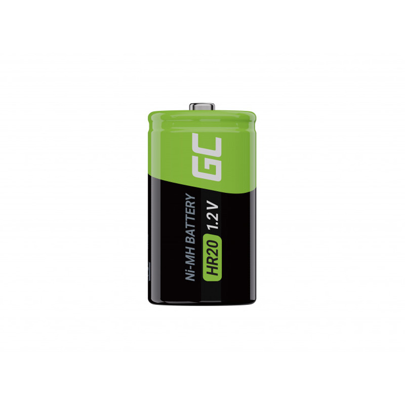 Green Cell - Baterie Akumulatorki 4x D R20 HR20 Ni-MH 1.2V 8000 mAh