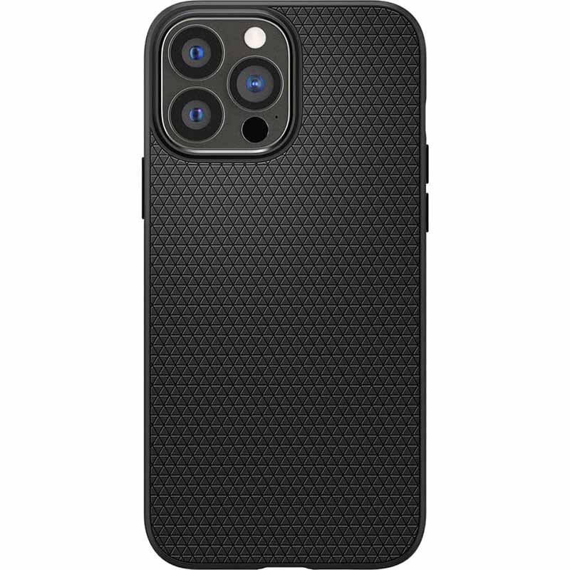 Spigen Liquid Air - Etui do iPhone 13 Pro Max (Czarny)
