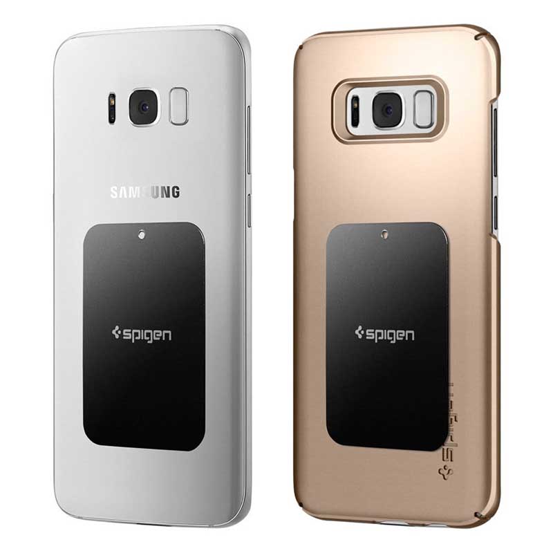 Spigen Magnetic Car Mount Holder QS11 - Uchwyt samochodowy (Czarny)