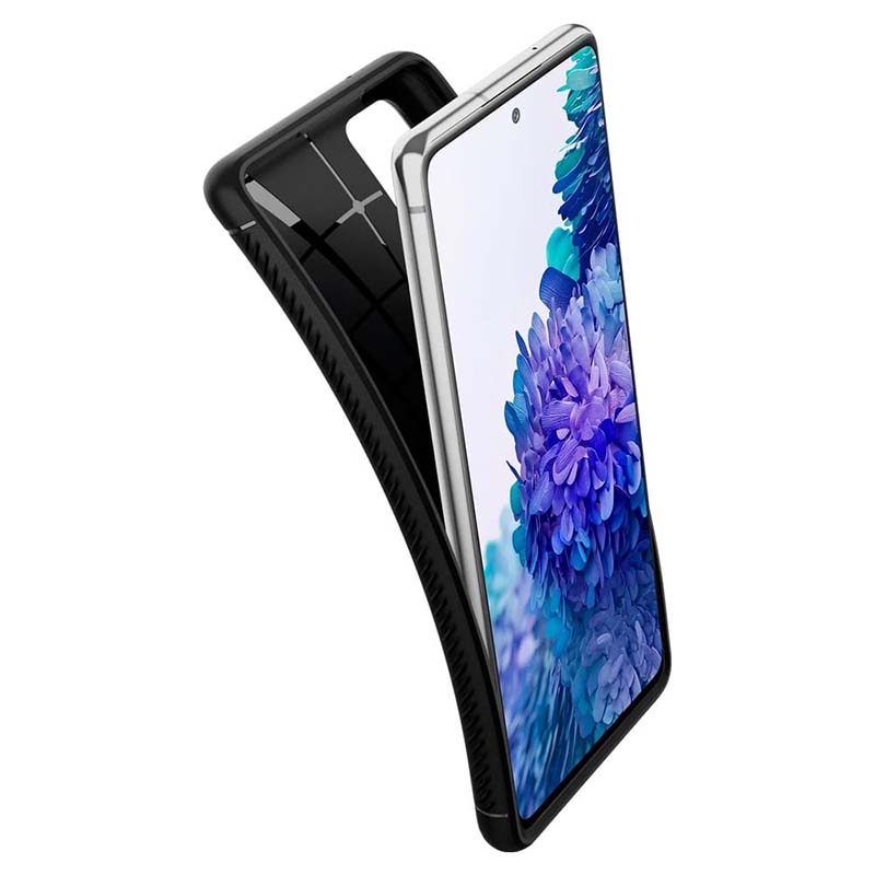 Spigen Rugged Armor - Etui do Samsung Galaxy S20 FE (Czarny)