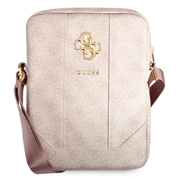 Guess 4G Big Metal Logo Tablet Bag - Torba na tablet 10" (różowy)