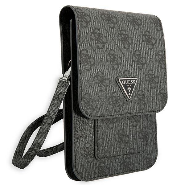 Guess Wallet 4G Triangle Logo Phone Bag – Torba na smartfona i akcesoria (Black)