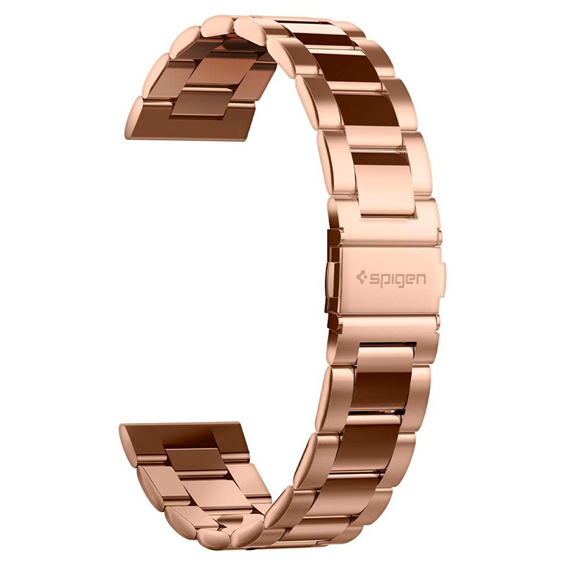 Spigen Modern Fit Band - Bransoleta do Samsung Galaxy Watch 4 / 5 / 5 Pro / 6 (Różowe złoto)