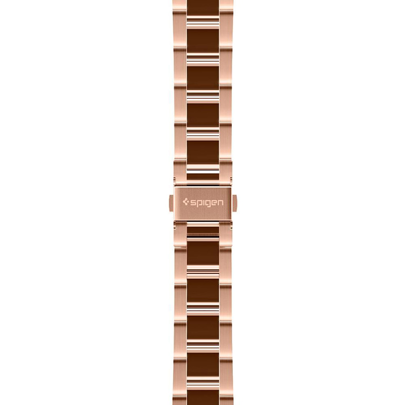Spigen Modern Fit Band - Bransoleta do Samsung Galaxy Watch 4 / 5 / 5 Pro / 6 (Różowe złoto)
