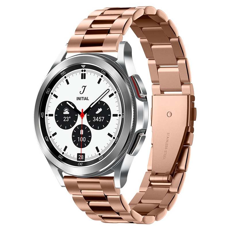 Spigen Modern Fit Band - Bransoleta do Samsung Galaxy Watch 4 / 5 / 5 Pro / 6 (Różowe złoto)