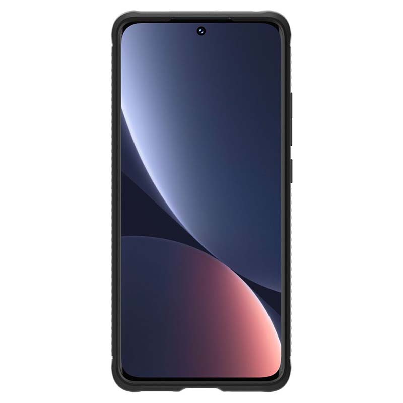 Spigen Rugged Armor - Etui do Xiaomi 12 / 12 X (Czarny)