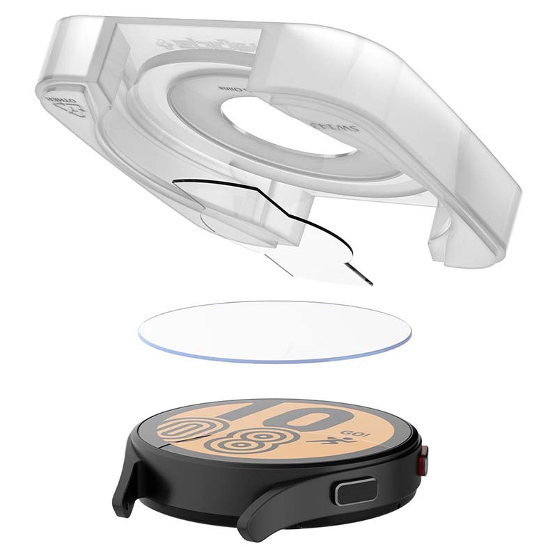 Spigen GLAS.TR EZ FIT 2-Pack - Szkło hartowane do Samsung Galaxy Watch 4 / 5 44 mm (2 szt)