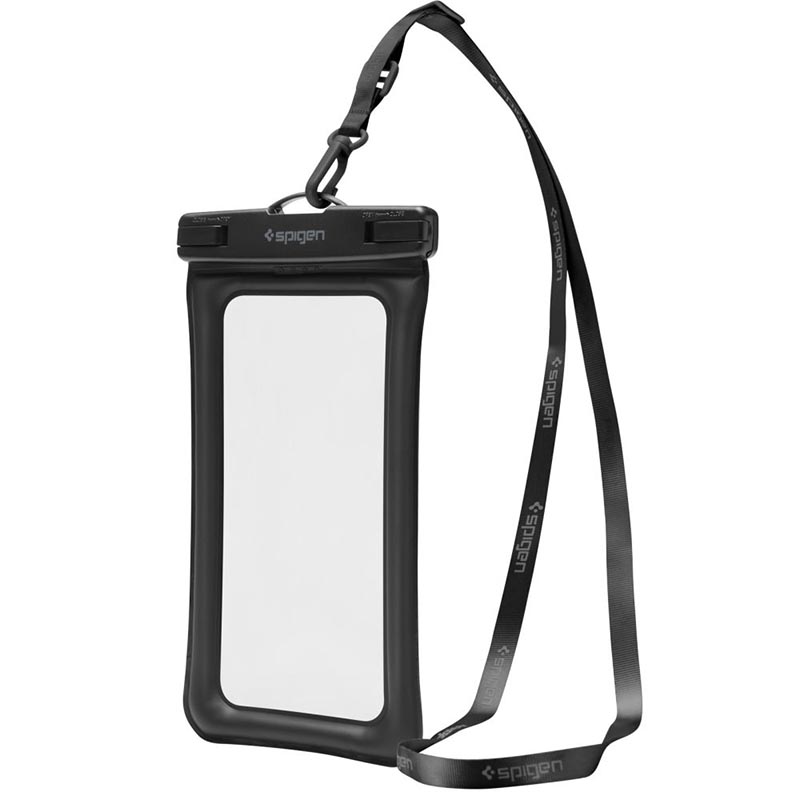 Spigen A610 Universal Waterproof Float Case - Etui do smartfonów do 6.9" (czarny)