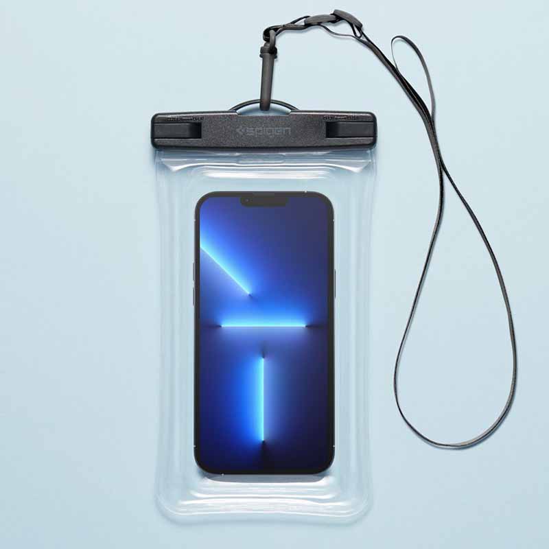 Spigen A610 Universal Waterproof Float Case - Etui do smartfonów do 6.9" (przezoczysty)