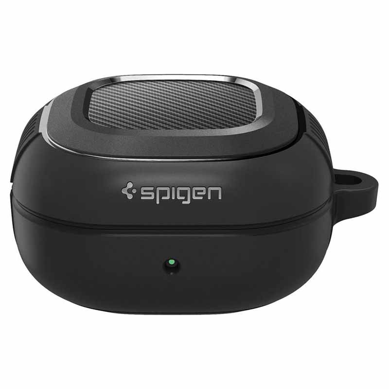 Spigen Rugged Armor - Etui do Samsung Galaxy Buds FE / 2 Pro / 2  / Live / Pro (Czarny)