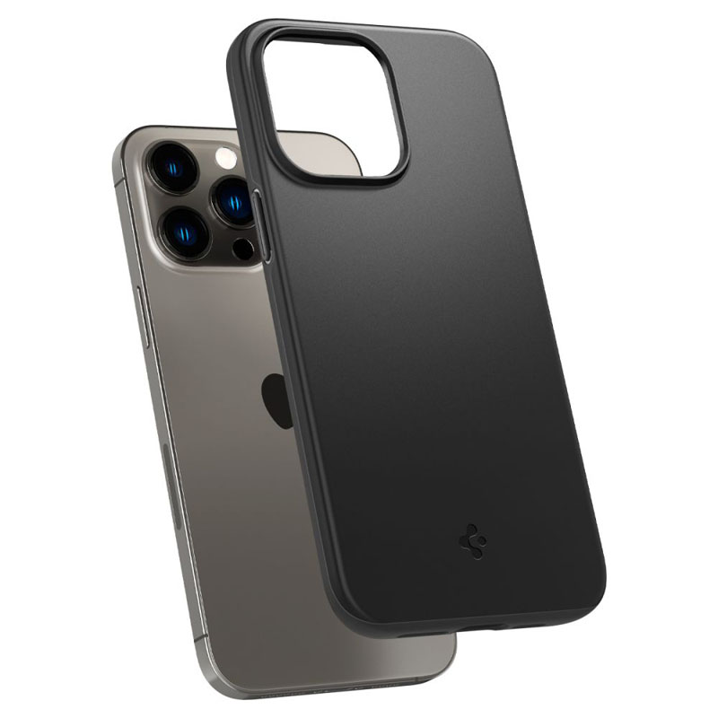 Spigen Thin Fit – Etui do iPhone 14 Pro (Czarny)