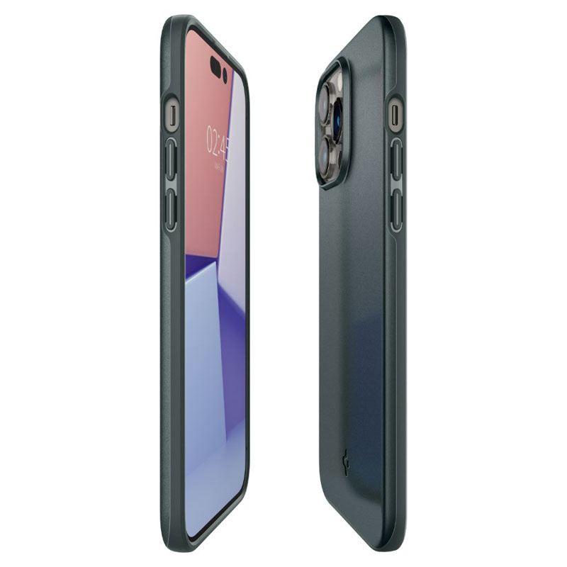 Spigen Thin Fit – Etui do iPhone 14 Pro Max (Zielony)