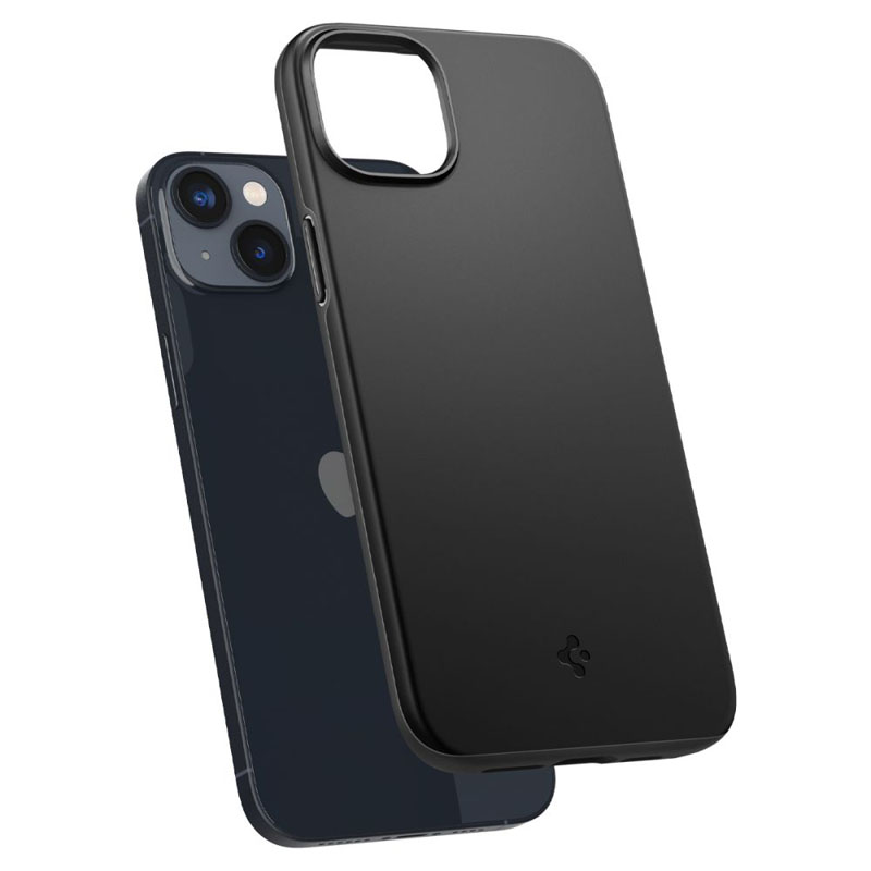 Spigen Thin Fit – Etui do iPhone 15 Plus / iPhone 14 Plus (Czarny)