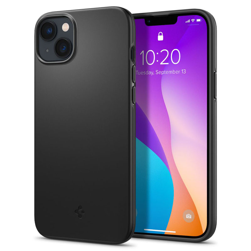Spigen Thin Fit – Etui do iPhone 15 Plus / iPhone 14 Plus (Czarny)