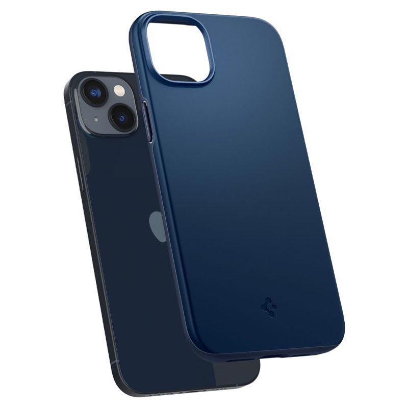 Spigen Thin Fit – Etui do iPhone 15 Plus / iPhone 14 Plus (Granatowy)