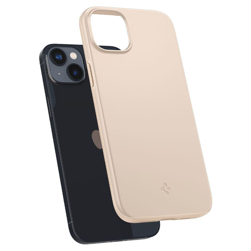 Spigen Thin Fit – Etui do iPhone 15 Plus / iPhone 14 Plus (Beżowy)