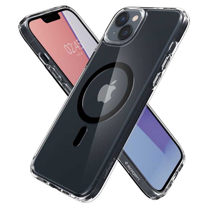 Spigen Ultra Hybrid Mag MagSafe – Etui do iPhone 15 Plus / iPhone 14 Plus (Czarny)