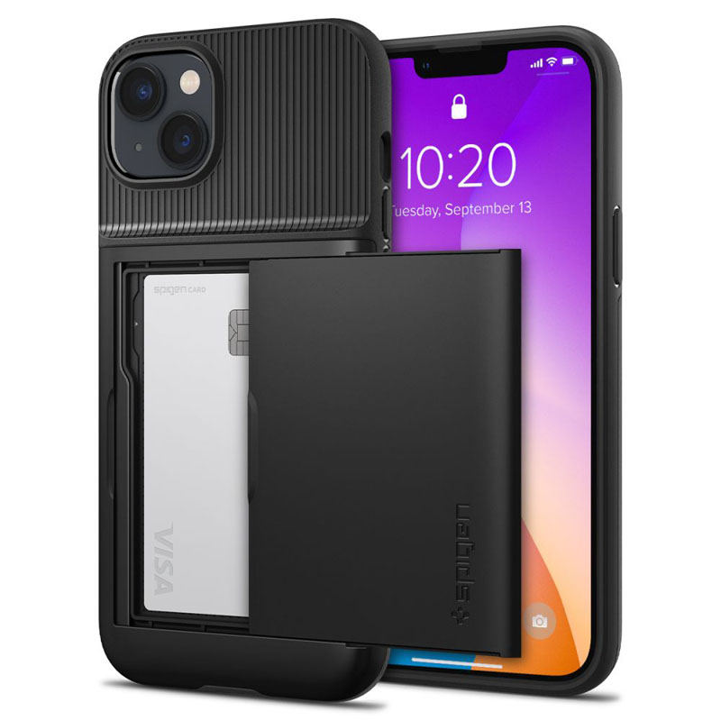 Spigen Slim Armor CS – Etui do iPhone 15 Plus / iPhone 14 Plus (Czarny)