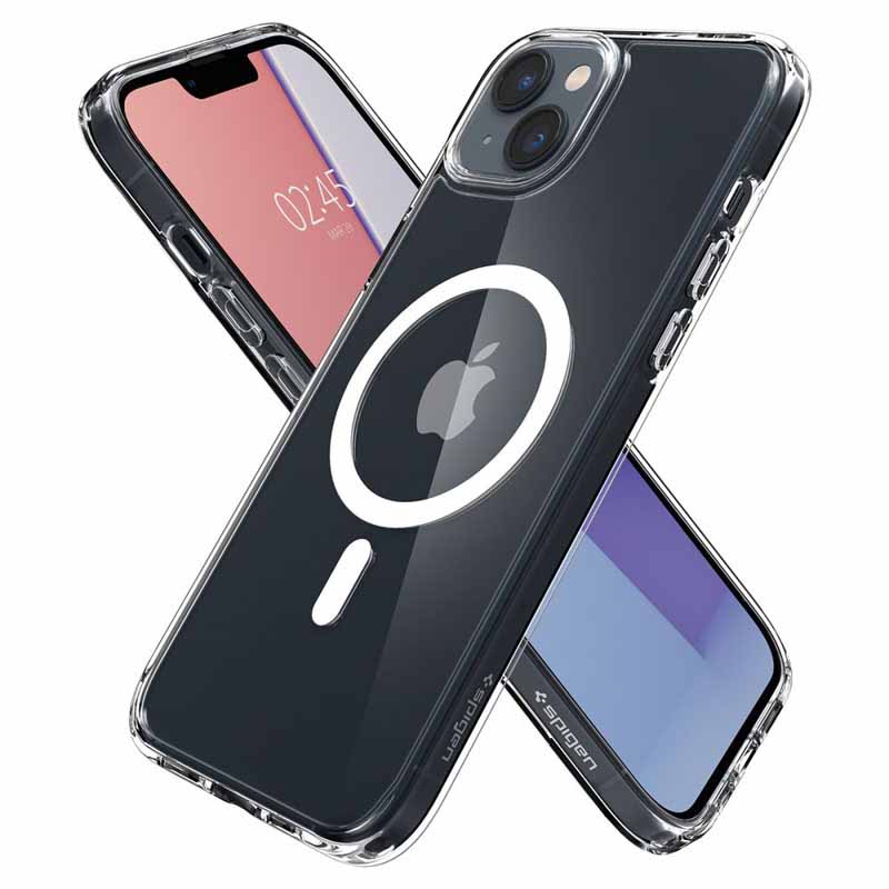 Spigen Ultra Hybrid Mag MagSafe - Etui do iPhone 14 (Biały)