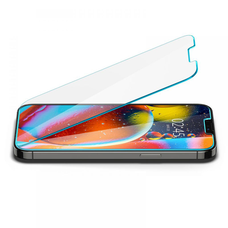 Spigen Glas.TR Slim – Szkło hartowane do iPhone 16e / iPhone 14 / iPhone 13 / iPhone 13 Pro