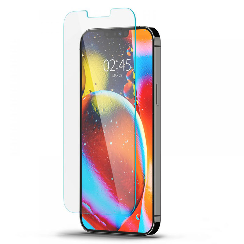 Spigen Glas.TR Slim – Szkło hartowane do iPhone 16e / iPhone 14 / iPhone 13 / iPhone 13 Pro