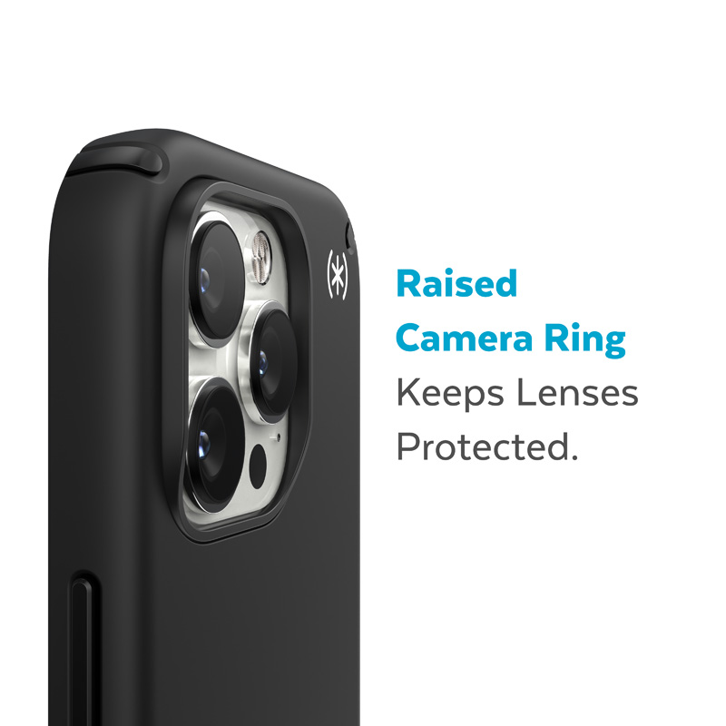 Speck Presidio2 Pro - Antybakteryjne etui iPhone 14 Pro Max (Black / Black / White)