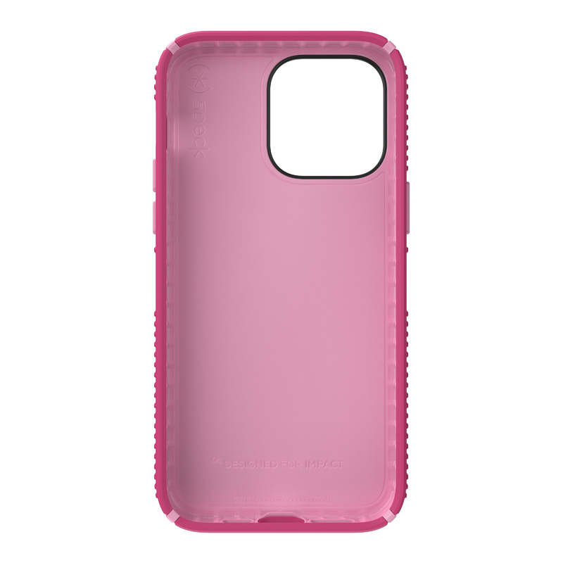 Speck Presidio2 Grip - Antypoślizgowe etui iPhone 14 Pro Max (Digitalpink / Blossompink / White)