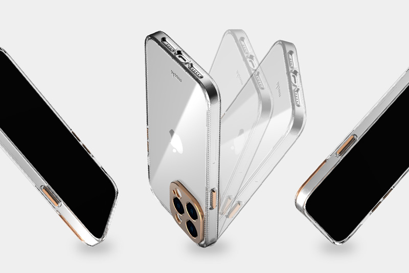 Moshi iGlaze - Etui iPhone 14 Pro Max (Luna Silver)