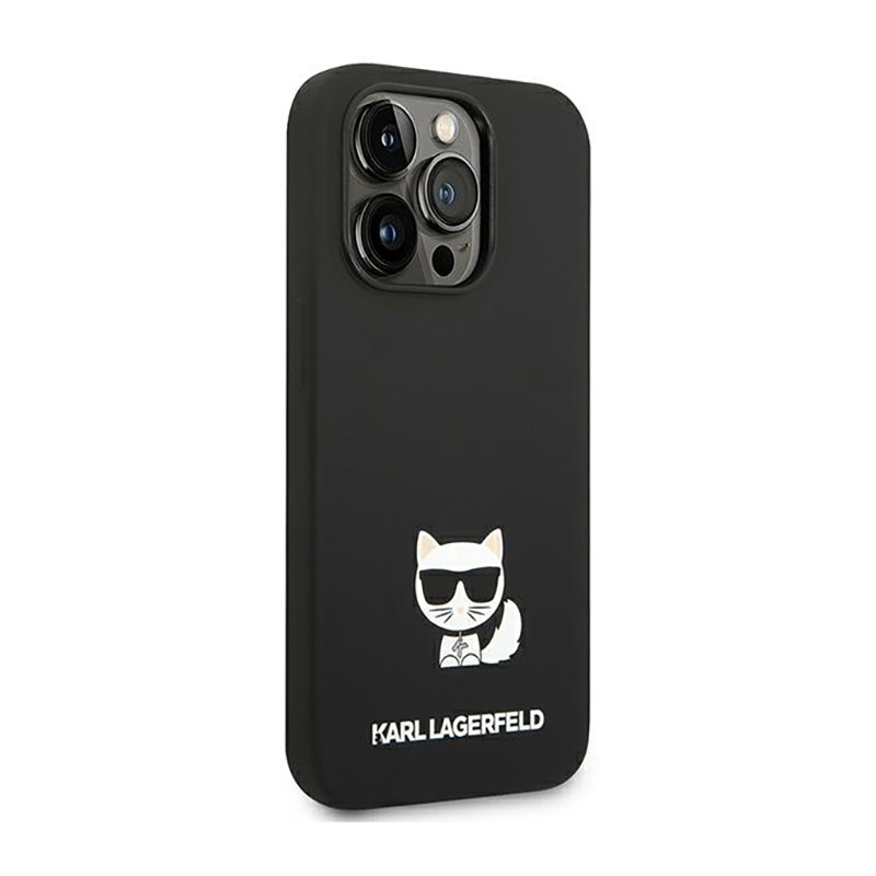 Karl Lagerfeld Choupette Body - Etui iPhone 14 Pro (czarny)