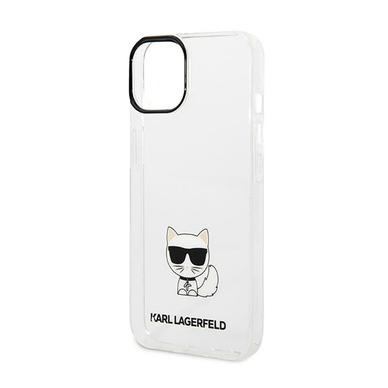 Karl Lagerfeld Choupette Body - Etui iPhone 14 Plus (przezroczysty)