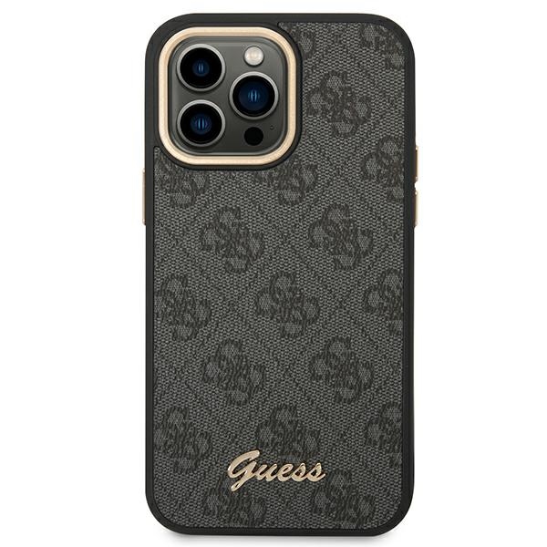 Guess 4G Metal Camera Outline Case – Etui iPhone 14 Pro Max (Czarny)