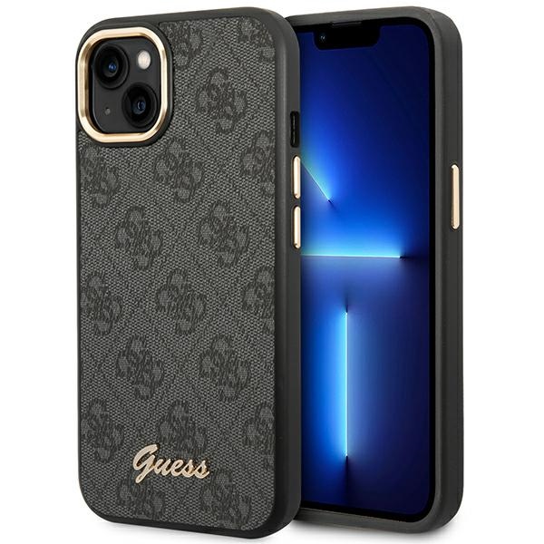 Guess 4G Metal Camera Outline Case – Etui iPhone 14 Plus (Czarny)