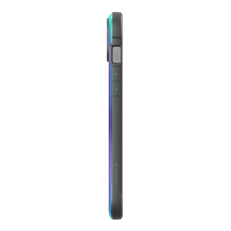 X-Doria Raptic Shield - Etui aluminiowe iPhone 14 Plus (Drop-Tested 3m) (Iridescent)