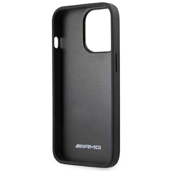 AMG Leather Hot Stamped - Etui iPhone 14 Pro Max (czarny)