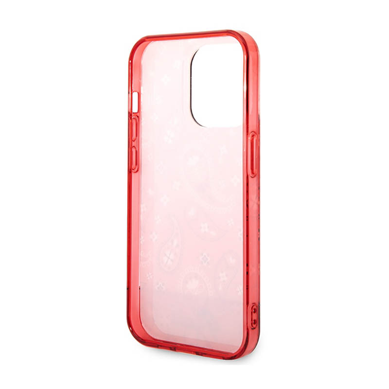 Guess Bandana Paisley - Etui iPhone 14 Pro Max (czerwony)