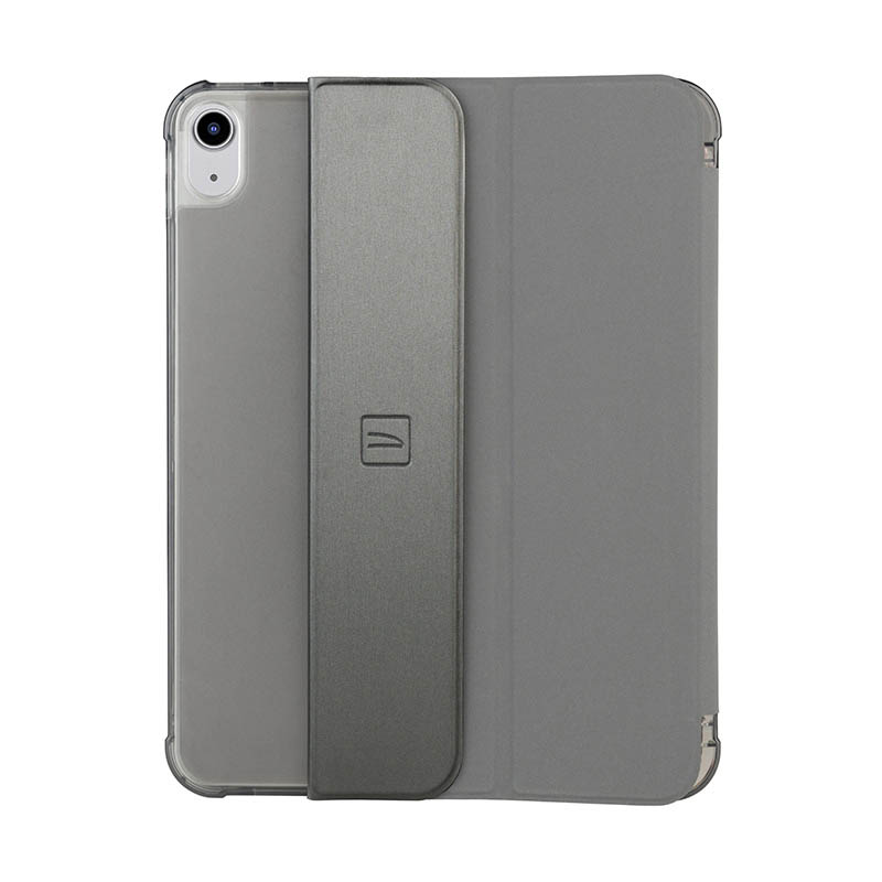 Tucano Satin Case – Etui do iPad 11" (2025) / iPad 10.9" (2022) w/Magnet & Stand up z uchwytem Apple Pencil (szary)