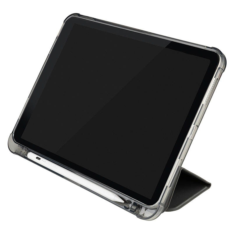 Tucano Satin Case – Etui do iPad 11" (2025) / iPad 10.9" (2022) w/Magnet & Stand up z uchwytem Apple Pencil (szary)