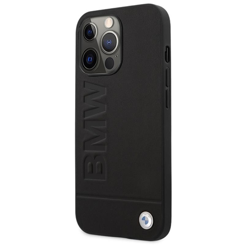 BMW Signature Logo Imprint MagSafe – Etui iPhone 14 Pro (Czarny)