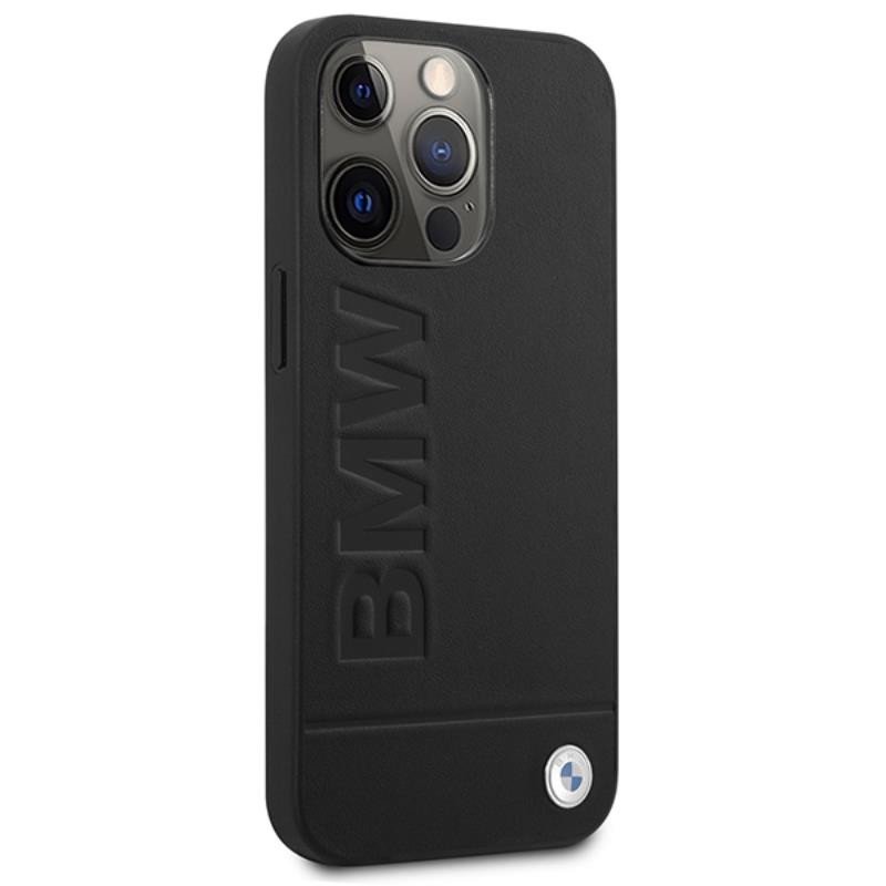 BMW Signature Logo Imprint MagSafe – Etui iPhone 14 Pro (Czarny)